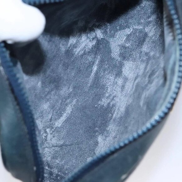 GUCCI GG Supreme Sherry Line Shoulder Bag PVC Leather Navy Red - Picture 11 of 15